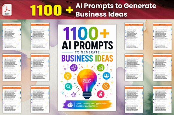 1100 AI Prompts to Generate Business: A Strategic Guide to Entrepreneurial Innovation