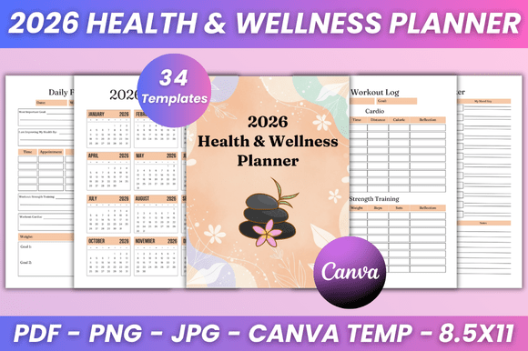 2026 Health Wellness Planner Kdp: A Comprehensive Review of the Interior Design and Customization Potential