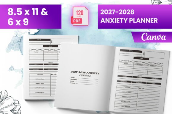 2027-2028 Anxiety Planner KDP: A Strategic Tool for Clarity and Execution