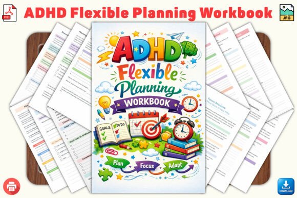ADHD Flexible Planning Workbook