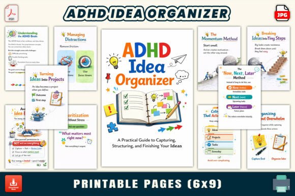 ADHD Idea Organizer