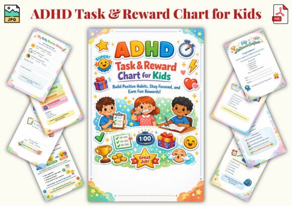 ADHD Task Reward Chart for Kids: A Structured Approach to Building Positive Habits