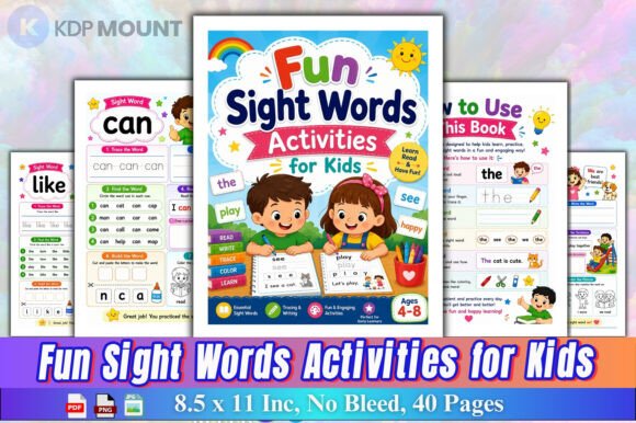 Fun Sight Words Activities for Kids: A Strategic Approach to Early Literacy