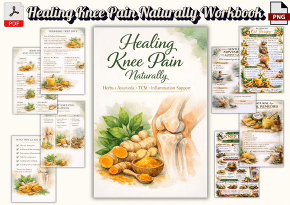 Healing Knee Pain Naturally: A Holistic Workbook for Sustainable Relief