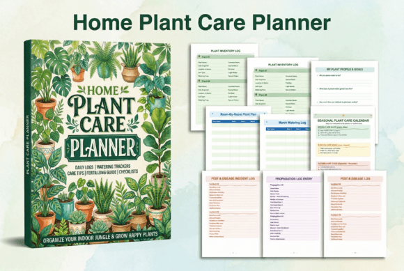 Home Plant Care Planner
