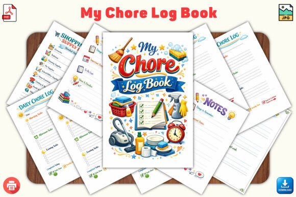 My Chore Log Book: A Practical Tool for Household Organization