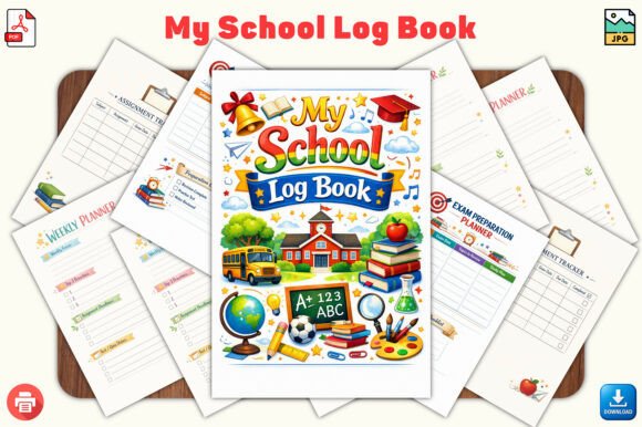 My School Log Book: A Minimalist Planner for Students Who Value Simplicity and Focus