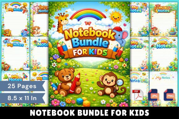 Notebook Bundle for Kids