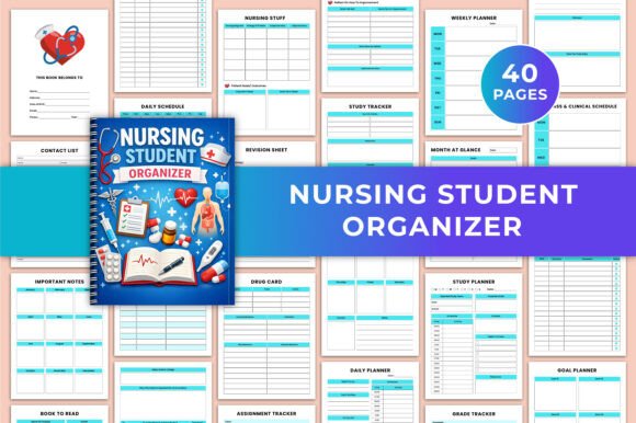 Nursing Student Organizer KDP Graphic