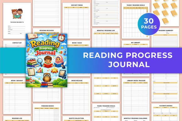 Reading Progress Journal Canva KDP: A Complete Guide to Tracking Your Reading Journey