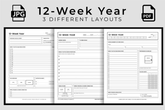 The Ultimate Guide to Mastering Your Year with the 12-Week Year Planner System