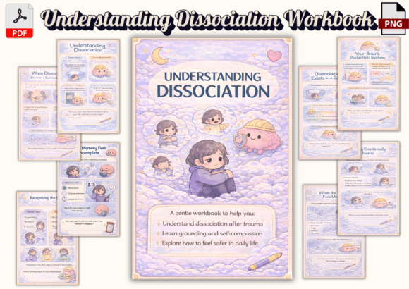 Understanding Dissociation Workbook: A Gentle Guide for Healing and Learning