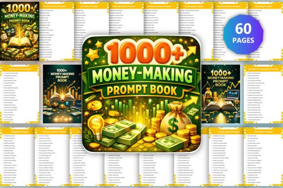 Unlock Your Income Potential with 1000 Money-Making Prompt