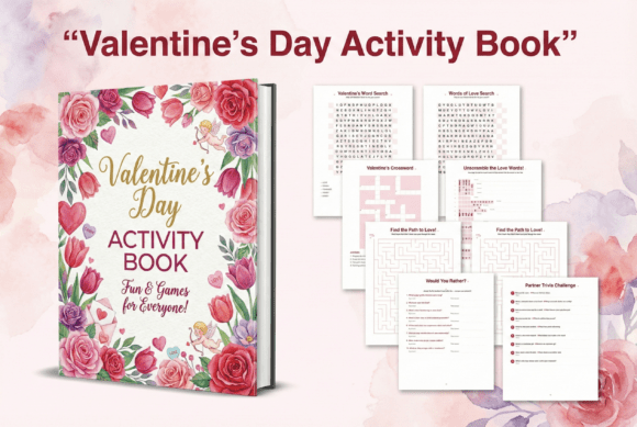 Valentine’s Day Activity Book: A Fun and Creative Way to Celebrate Love